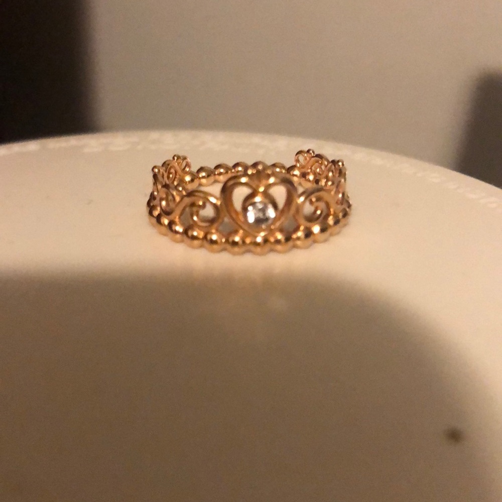Rose gold pandora band